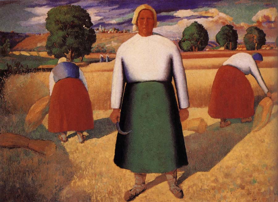 Kasimir Malevich Harvest season